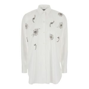 Plain Camicia Con Applicazioni